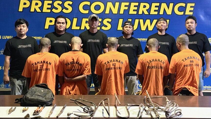 Pencurian Kabel PLN di Luwu Akibatkan Kerugian Rp238 Juta