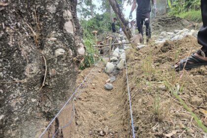 Proyek Talud Dana Desa di Botta Diduga Mangkrak