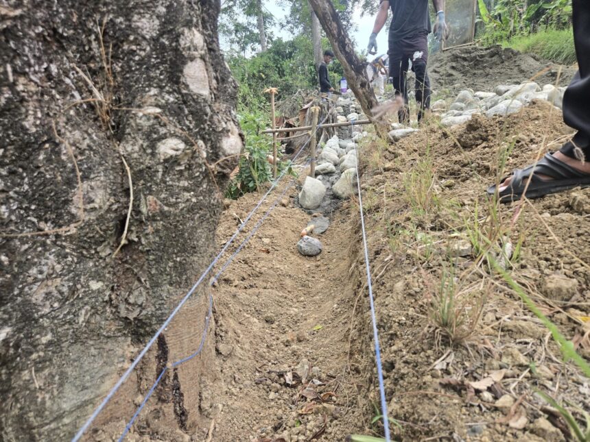 Proyek Talud Dana Desa di Botta Diduga Mangkrak