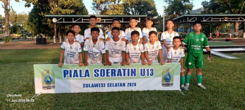 Berdiri Kokoh di Puncak Grup F Piala Soeratin Sulsel