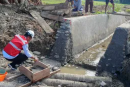 Irigasi Lengkong Pini dan Makawa di Luwu Akhirnya Dibangun