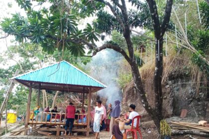 Wisata Batu Piak Larompong Kini Terbengkalai
