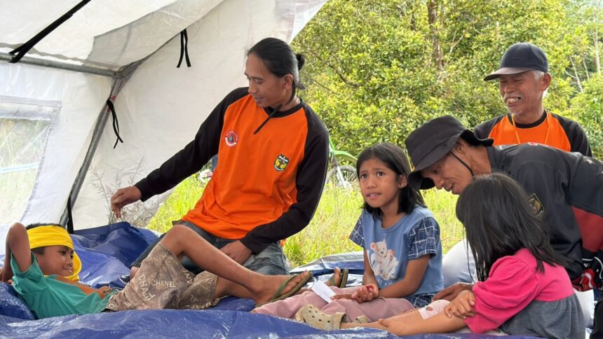 Dua Desa di Latimojong Gelar Simulasi Bencana, Warga Dilatih Hadapi Evakuasi Darurat