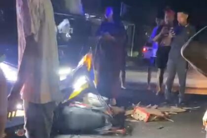 Kecelakaan Dini Hari di Belopa Utara