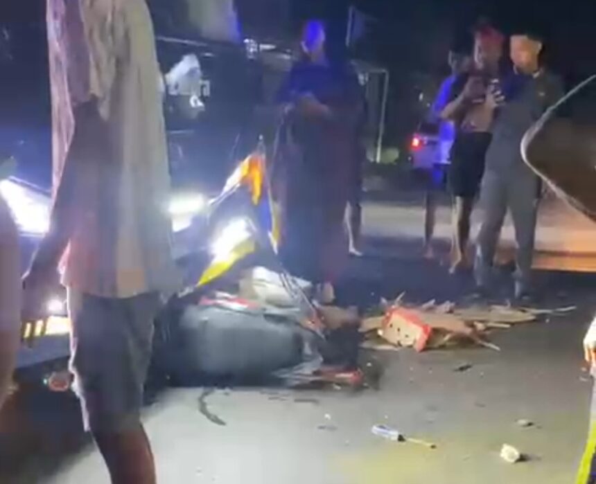 Kecelakaan Dini Hari di Belopa Utara