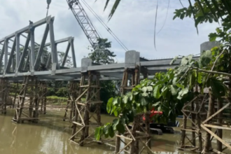 Jembatan Salujambu Hampir Rampung