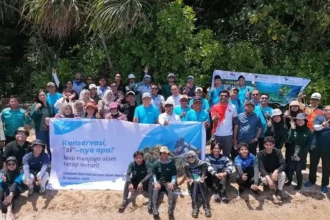 Pulihkan Ekosistem Mangkasa Point, 50 Mangrove dan 200 Lamun Mulai Ditanam