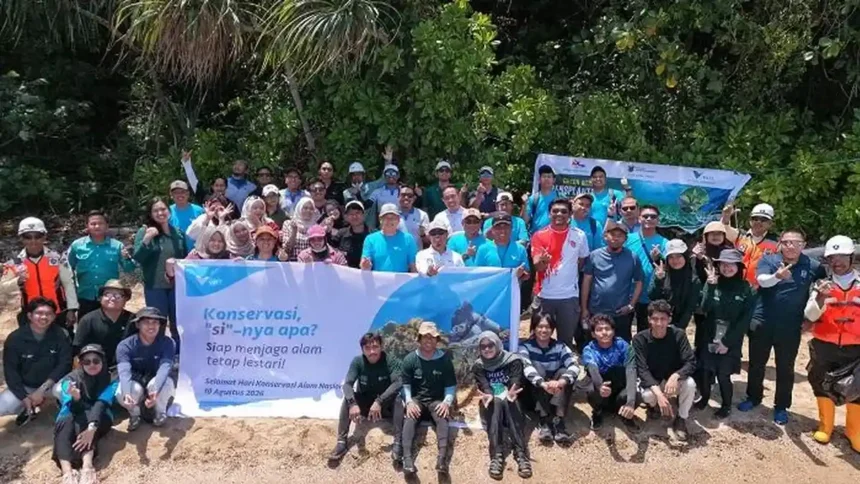 Pulihkan Ekosistem Mangkasa Point, 50 Mangrove dan 200 Lamun Mulai Ditanam