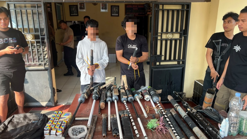 Perang Kelompok di Walenrang Timur, 10 Senjata Rakitan Ditemukan dan Dua Pemuda Diamankan
